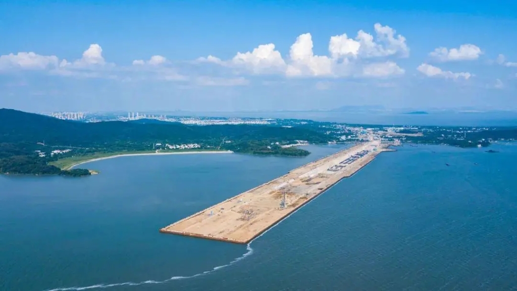 2019年5月14日，太湖隧道四倉流水作業成型。