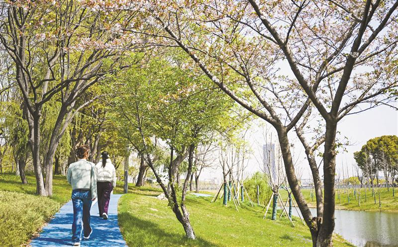 綠化景觀串聯16個園區、2片住宅區和6個公園 “超級公園大道”亮相新吳  
