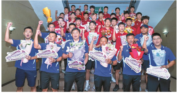 無錫隊，歡迎回家！